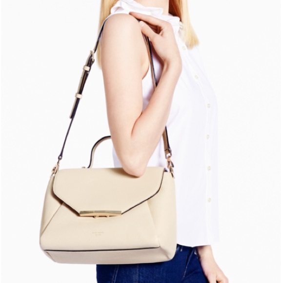 Kate Spade Astor Row Palermo Mint Leather Handbag - Picture 3 of 8